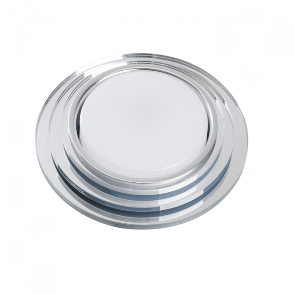 Светильник встраиваемый Feron CD5024 GX53+LED 4W 4000K Хром