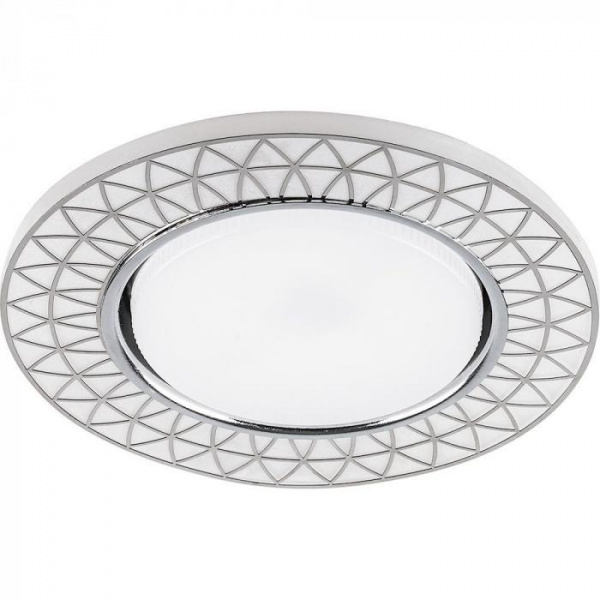 Светильник встраиваемый Feron СD9914 GX53 4000К+15LED с подсветкой