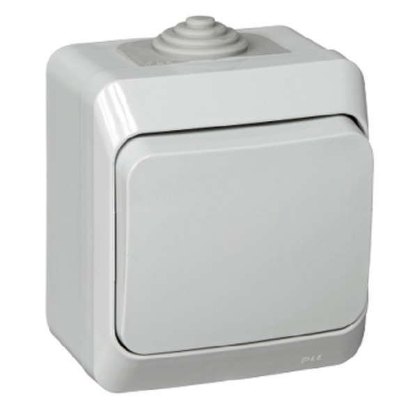 Schneider/Systeme Electric ЭТЮД Выключатель 1-кл IP44 серый